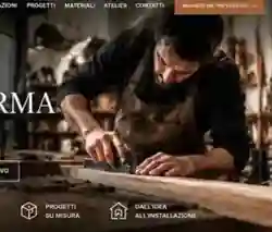 Anteprima del template Atelier Legno di MG Webmaster