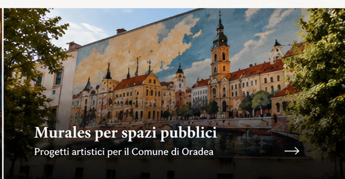 Murale artistico a Oradea